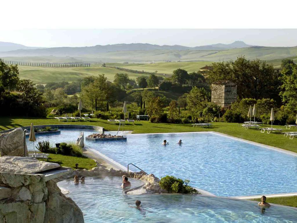 panoramic view ADLER Thermae: Spa & Relax Resort Toscana